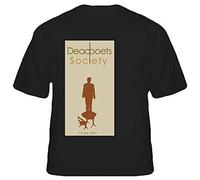YIYIQI Dead Poet Society Robin Williams T-Shirt Black