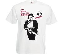 YIYIQI The-Texas-Chainsaw-Massacre-T-Shirt-As-Worn-by-Sid-Vicious White
