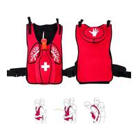 YIYIRAN Anti Choking Obstruction Trainer Vest,Heimlik Practice Training Model Education, Anti Choking Trainer Vest with Back Slap for Nurse & Student (Adult)