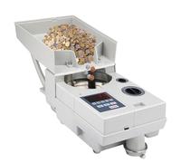 YIYIRAN High Speed Coin Counter, Professional Coin Sorter,1200 Coins Per Minute Counting Speed, 2000 Coins Hopper Capacity, Suitable for International Coins and Tokens