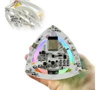 YIYIRAN Self Balancing Triangle Gyroscope, DIY Electronic Self-Balancing Cube Gyroscope, Electronic Control, Conservation of Angular Momentum, for Science Education, Creative Learning