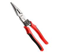 YIYITOOLS - HX-1-003 Needle Nose Pliers with Wire Stripper/Crimper/Cutter Function Multitool, Big Heavy Duty Side Cutting Long Nose Plier, 9 inch