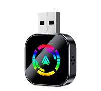 YiYunTE 2 in 1 Wireless Carplay Adapters & Android Auto Wireless Adapter, Bluetooth Plug and Play Car Play Adapter Converts Wired to Wireless, Mini USB Carplay Dongle and Android Auto Adaptors