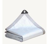 YiYYPT Reflective Aluminet Sun Shade Cloth 99% Sunscreen Fabric Shade Net UV Block Shade Cover Sunscreen Awning Garden Awnings Outdoor Shading Fence Screen Parking Shed Reflective Thermal (5m x 12m)