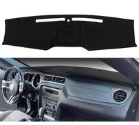 Yiz Dash Cover Mat Custom Fit for Ford Mustang (Black) J229