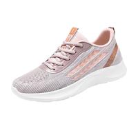 YIzdegg Breathable Women's Running Shoes, Sports Shoes, Summer Comfortable Trainers, Jogging Shoes, Lightweight Mesh with Air Cushion, Non-Slip Outdoor Sole for Road Running, Fitness, in Various