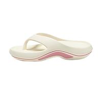 YIzdegg Flip Flops Women's Men's Slides Summer with Arch Support Bathing Shoes Cloud Slippers Thick Sole Toe Separator Non-Slip Slippers Leisure Slippers Open Toe Outdoor, White, 40 EU