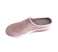 YIzdegg Orthopaedic Sandals Women's Walking Shoes Women's Lightweight Wide H Summer Shoes with Footbed Comfort Slippers Non-Slip Health Shoes Travel Sandals for Plantar Fasciitis, pink, 6 UK