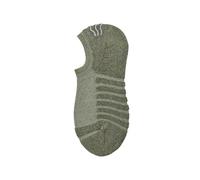 Yizelli 3 Pairs Men's No Show Athletic Socks with Cushion Non-Slip Boat Socks for Fall Winter (Army Green)