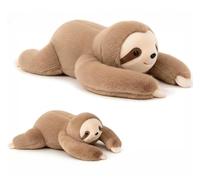 Yizemay Easter Weighted Sloth Plush Teddy, Calming Weighted Stuffed Animal Teddy, Anxiety Animal Hugging Companion Plush Toy Pillows Easter Gifts for Adults Kids.