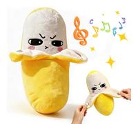 Yizemay Interactive Music Plush Toy, Banana Squishy Stuffed Animal Musical Piano Plush, Body-Sensing Plush Toy with Piano for Newborn Baby Boys or Girls Gifts for Babies 0-12 Months +