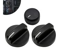YiZenion AC Heater Blower Fan Knob, AC Heater Control Knobs Compatible with Dodge Ram 1500 2500 3500 1994-1997, Chrysler Concorde 1994-1997, Replaces 4882482, 4882511, 3Pcs