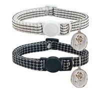 Yizepet Cat Collars, Breakaway Kitten Collar, Cute Kitty Collar in 2 Pack, Pet Supplies Accessories