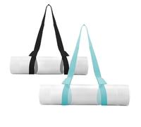 Yizerel 2 Packs Yoga Mat Strap for Carrying, Yoga Mat Carrier， Extra Thick Durable Comfy Silky Multi-Purpose Strap, Strap Only