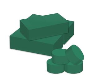 Yizerel 7 Pack Floral Foam Blocks, Round & Block Foam Set, Green Wet & Dry Flower for Fresh & Artificial Flower Arrangement, Florist Supplies for DIYs, Arts, Crafts & Weddings