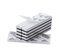 Yizhet 10 Pack 60 * 10 * 3mm Magnets, Strong Neodymium Magnet Bar, Self Adhesive for Fridge, Crafts, Whiteboard, DIY