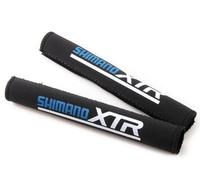 Yizhet 2 PCS Chainstay Protector, Bike Chain Guard with Strong Velcro, Frame Protector for Most Bicycles, Easy Installtion, Neoprene, Black