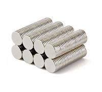 Yizhet 50 PCS 8 * 1mm Magnets, Small Mini yet Strong, Neodymium for Fridge, Whiteboard, Craft, Postcards