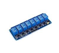 Yizhet 5V 8 Channel-Relay, DC 5V 230V Relay Shield Module Control Board with Optocoupler for Raspberry Pi Arduino PIC AVR MCU DSP ARM TTL Logic