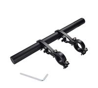 Yizhet Bike Handlebar Extender, 25cm / 9.84" Handlebar Extension Bracket Aluminum Alloy Bicycle Handlebar Extender Bracket Bar for Clamp Speedometer, GPS, Lamp, Flashlight, Phone Mount Holder