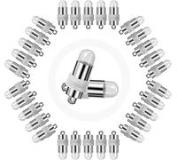 Yizhet Led Balloon Lights, 30 Pcs Mini Led Lantern Lights, Colorful, RGB Flashing, IP65 Waterproof, Battery Operated for Paper Lantern Indoor Outdoor, Halloween, Christmas, Wedding, Party, Birthday