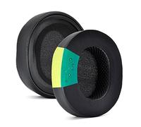 Yizhet Replacement Earpads Compatible with Steelseries Arctis 7 5 3 1 Arctis 9X 9 Pro Headphones, 1 Pair Headset Ear Pads made of Cooling-Gel, Ice-Silk, Memory Foam, Black