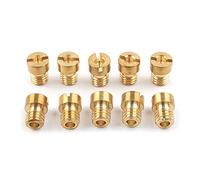 Yizilong 10-Pack Main Jet 180 182 185 188 190 192 195 198 200 205 Carburetor Replacement Kit For PWK for CVK NSR KSR Carb Set Injector Nozzle