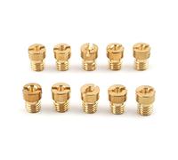 Yizilong 10pcs Carburetor Main Jet 90 92 98 100 105 108 110 112 Replacement Kit Fits For PWK for CVK NSR KSR Carb Set Injector Nozzle