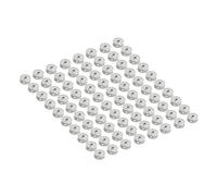 Yizilong 150971A New Bobbins for Craft Sewing Silver Aluminum for Seiko for Eagle for Prince Sewing Machine,Industrial Part 80pcs