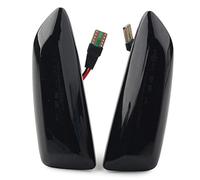 Yizilong Amber LED Dynamic Side Marker Turn Signal Light Amber Error Free Flowing Sequential Blinker Turn Signal Lamp Assembly for Astra J K