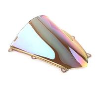 Yizilong Motorcycle Accessories Double Bubble Touring Winds n Windshield for CBR600RR F5 2007-2012, Iridium