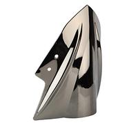 Yizilong Motorcycle Accessories Double Bubble Touring Winds n Windshield for EX300 ninja 300 250 2013-2017, Silve