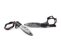 Yizilong Motorcycle Front Led Turn Signals lights for F700 F800 HP4 S1000 R1200 R nine T G310 C650 C600GT, Clear Lens