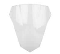 Yizilong Motorcycle Windshield Winds n Deflector Spoiler Shield Double Bubble for FZ6 for 2003-2008, Clea