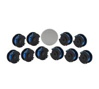 Yizilong String Trimmer Spool ABS For Ryobi auto-feed cordless string trimmers: 18V 24V 40V 10 Pack