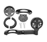 YIZISECCE Bike Computer Mount for Cateye Bryton, 31.8mm 25.4mm Handlebar, Aluminum Alloy, Adjustable Extension, Wind Drag Reduction, Data Reading Safety