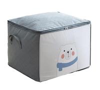 YIZISECCE Blanket Clothes Storage Containers Non Woven Fabric Large Capacity Lightweight Large Moving Bags for Clothing Blanket