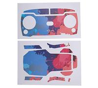 YIZISECCE Drone Stickers, for DJI Mini, Customizable Remote Control Decals, High-Visibility Colorful Design, Protective Wrap, Easy to Apply, No Residue, Full Body Cover (DC02)