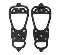 YIZISECCE For Anti Slip Ice Cleats - 8 Steel Spikes, Walk Traction Snow Grips for Shoes Rules compliance: There are no absolute terms, promotional terms and special symbols, and (L)
