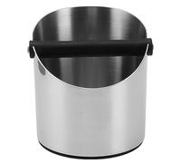 YIZISECCE For Coffee Knock Box, Round, Stainless Steel, Anti - Slip Base, Large Capacity, for Coffee Machine Rules compliance: There are no absolute terms, promotional terms and