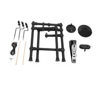 YIZISECCE For Electronic Drum Set, 10 Sounds, MIDI, Portable & Silent, for Beginners' Practices