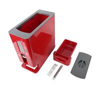 YIZISECCE,For Rice Dispenser,Automatic Rice Dispensing Drawer,Household Intelligent Grain Storage Box,For Beans Grains,6kg Capacity,Easy To Use,Space Saving Design,Keep Food Fresh (Red)