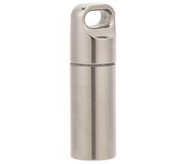 YIZISECCE for Waterproof Titanium Alloy Drug Case Portable Pocket Drug Boxes Container for Outdoor (Small)