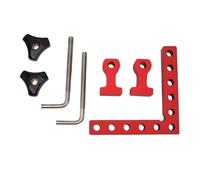 YIZISECCE Positioning Squares for Woodworking, for Picture Frame, for Box, for Cabinet, for Drawer, Aluminum Alloy Right Angle Clamp, Corner Clamping Tool, 90 Degree Angle Square (Style 2)