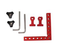 YIZISECCE Positioning Squares for Woodworking, for Picture Frame, for Box, for Cabinet, for Drawer, Aluminum Alloy Right Angle Clamp, Corner Clamping Tool, 90 Degree Angle Square (Type 3)
