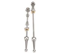 YIZISECCE Quick Release Lever, for WAKE HQ-02, for Mountain Bike Front Rear Hub, Lightweight Durable Design, Easy Installation, Secure Locking Mechanism, Premium Alloy Material, An (Silver)