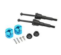 YIZISECCE Steel Drive Shaft CVD, for Tamiya SW01 TASW-001 57409, Upgrade Parts for RC Car, Durable Replacement, Smooth Power Transmission, Enhanced Performance (Blue)