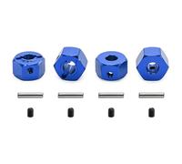 YIZITU 12mm Couplers Black For Improved Grip And Wheel Clamp Remote Control Vehicles Wheel Clamp Adapter