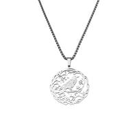YIZITU 18K Gold Electroplating Hummingbird Necklace Stainless Steel Pendant Neck Chain Jewelry Piece For Special Occasion Everyday Wear Jewelry