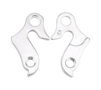 YIZITU 1pair Bike Rear Derailleur Hanger Road Bikes Frame Gear Tail Hook Aluminum Alloys Adapters Transmission Hooks Universals Dropout Frame Hook